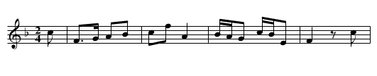 Polka - staff notation
