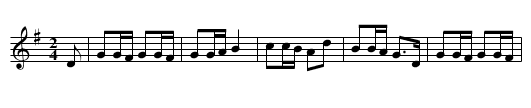 Polka - staff notation