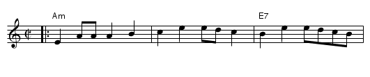 Polka - staff notation