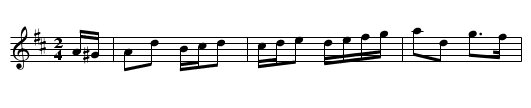 Polka'r Pryf Tan - staff notation