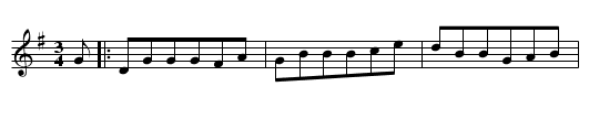 Pollacca. JMT.083 - staff notation