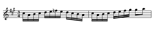 Pollonaisse från Edshult - staff notation