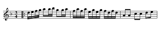 Pollonesse 1832-31 - staff notation