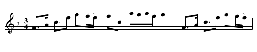Pollonesse no 17 - staff notation