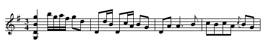Pollonesse no 48 - staff notation