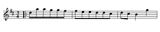 Pollonesse ur Andreas Dahlgrens notbok no 69 - staff notation