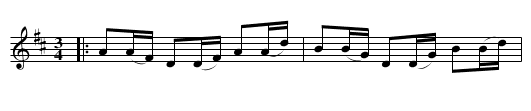 Pollonoisse ur J.O Löfvéns notbok - staff notation