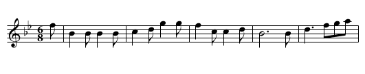 Polly Oliver's Rambles (Kerswell) - staff notation