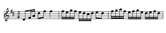 Polonäs efter Abraham Hagholm (nr 80) - staff notation