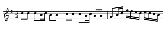 Polonäs efter Erik Eriksson - staff notation