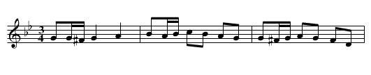 Polonäs, sexdregasamlingen del 1 nr 117 - staff notation
