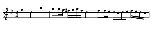 Polonäs ur A Westerlunds notbok nr 29 - staff notation
