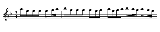 Polonäs ur Andreas Dahlgrens notbok nr 60 - staff notation