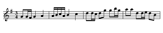 Polonäs ur Jonas Pehrssons notbok (nr 29) - staff notation