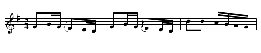 polonefs. JBut.667, La - staff notation