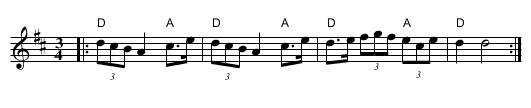 Polsch - staff notation