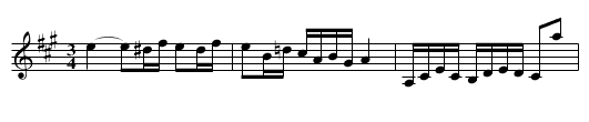 Polska av O. Styrlander d.y. - staff notation