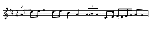 Polska e. Griv Juga (Orsa) - staff notation