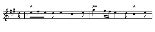 Polska e. Kristian Oskarsson (Föllinge) - staff notation