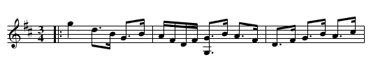 Polska efter Albert Fossum, - staff notation