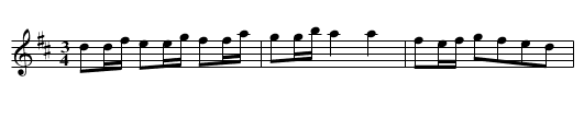 Polska efter Carl G:son Mannerberg - staff notation
