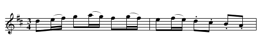 Polska efter Carl Gustaf Holmberg - staff notation