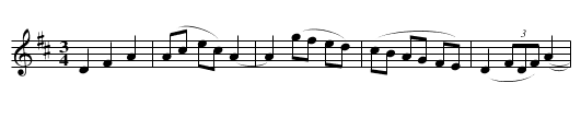Polska efter Carl Gustaf Roos - staff notation