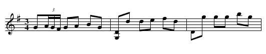 Polska efter Carl Johan Nilsson - staff notation