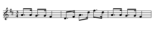 Polska efter Christina Magdalena Bruun - staff notation