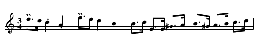 Polska efter Erkgärds Mats Ersson - staff notation