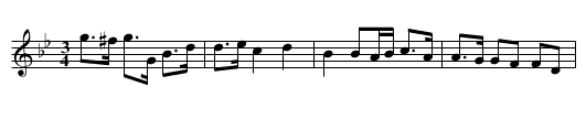 Polska efter Jon Erik Schedin - staff notation