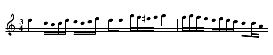 Polska efter JP Mosesson - staff notation