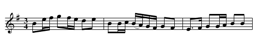 Polska efter Karl Salomonsson - staff notation