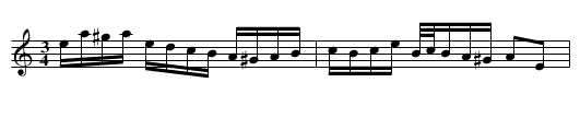 Polska efter Lorens Brolin - staff notation