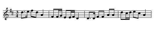 Polska efter Lovisa &Aring;strand - staff notation