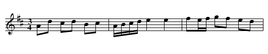 Polska efter Magnus Segerhammar - staff notation