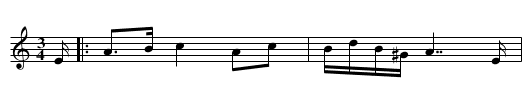 Polska efter Myrås Pålle - staff notation