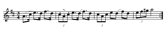 Polska efter Niklas Larsson, EÖ18 - staff notation