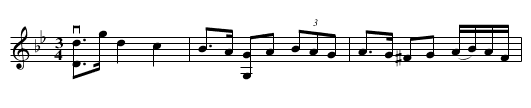 Polska efter Nils Andersson - staff notation