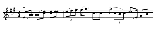Polska efter Olle Halvarsson - staff notation