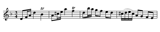 Polska efter Olof Styrlander (1797) - staff notation