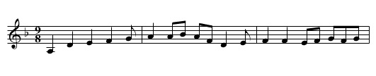 Polska efter Seb Anders - staff notation