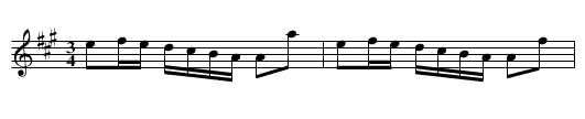 Polska efter Spel-Jocke - staff notation