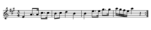 Polska efter Wesslén - staff notation