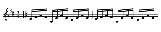 Polska efter Zakris Jönsson - staff notation