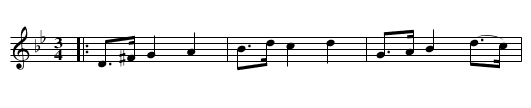 Polska fr Lönsboda - staff notation
