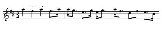 Polska fr W&auml;rmland (#1) - staff notation
