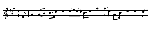 Polska fran Boda e. Anders Sparf - staff notation