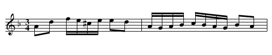 Polska fr&aring;n Brotorp - staff notation
