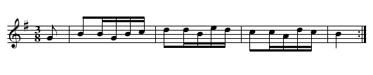 Polska från Dalarna - staff notation